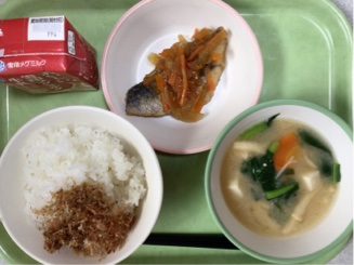 今日の給食（２月20日）