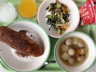 今日の給食（2月28日）