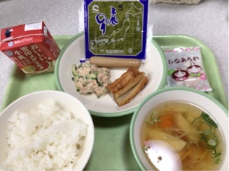今日の給食（3月3日）