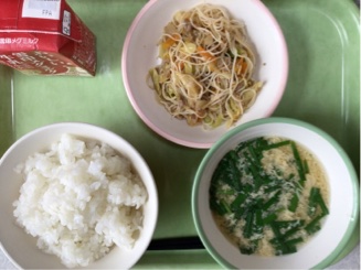 今日の給食（3月13日）