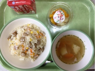 今日の給食（3月18日）