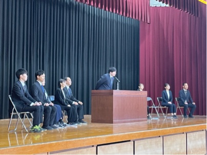 令和7年度　着任式・始業式