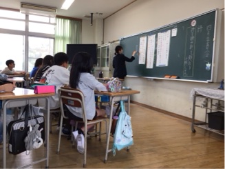 今年度最初の授業参観