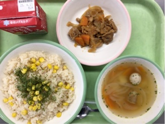 今日の給食（4月11日）