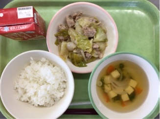 今日の給食（4月14日）