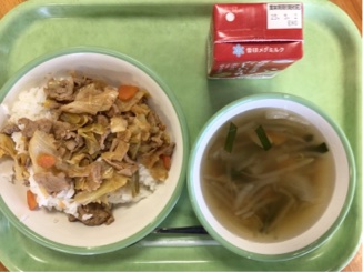 今日の給食（4月21日）