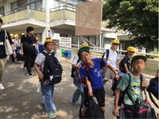 林間学習　1日目　①