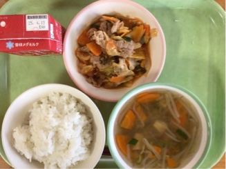 今日の給食（6月3日）