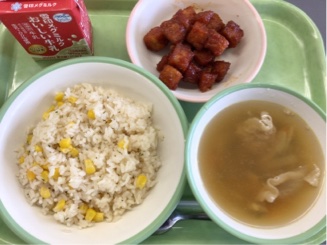 今日の給食（７月１５日）