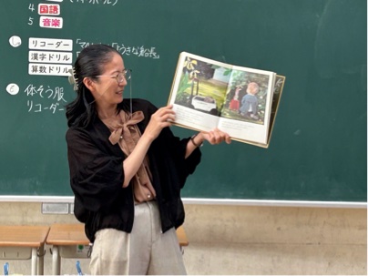 読書ボランティアによる読み聞かせ