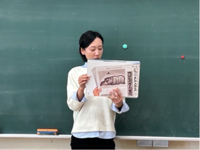 担任による読み聞かせ