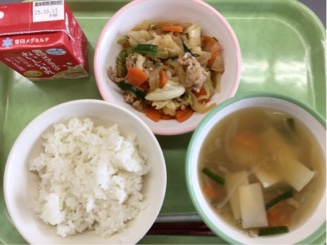今日の給食（10月1日）