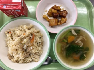 今日の給食（10月2日）
