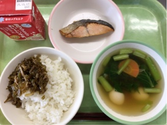 今日の給食（10月6日）