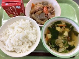 今日の給食（10月9日）