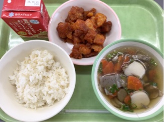 今日の給食（10月14日）