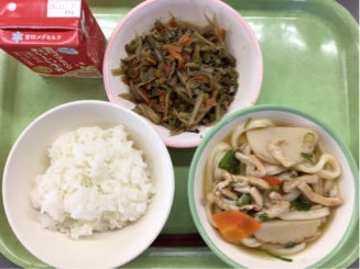 今日の給食(10月27日)
