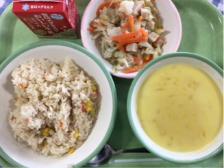 今日の給食(11月11日)
