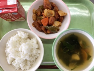 今日の給食(11月12日)