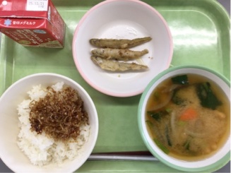 今日の給食(12月9日)