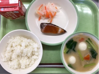今日の給食（1月8日）