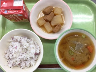 今日の給食(1月13日)
