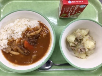 今日の給食(1月14日)