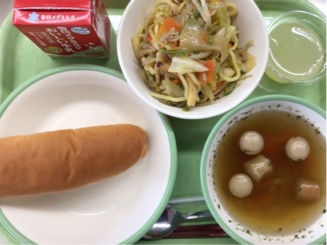 今日の給食（1月16日）
