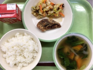 今日の給食(1月22日)