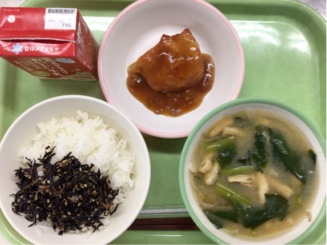 今日の給食（1月27日）