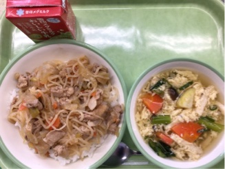 今日の給食（1月28日）