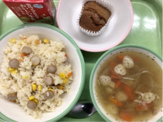 今日の給食(2月13日)