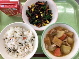 今日の給食(2月16日)
