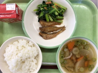 今日の給食(3月17日)