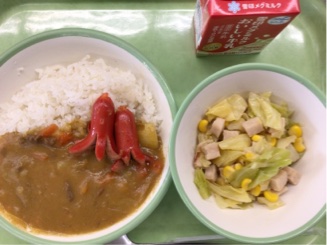 今日の給食(2月18日)