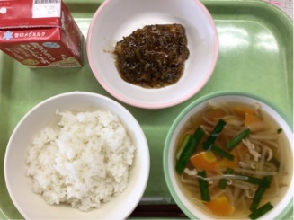今日の給食（3月16日）