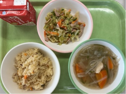 今日の給食（5月20日）