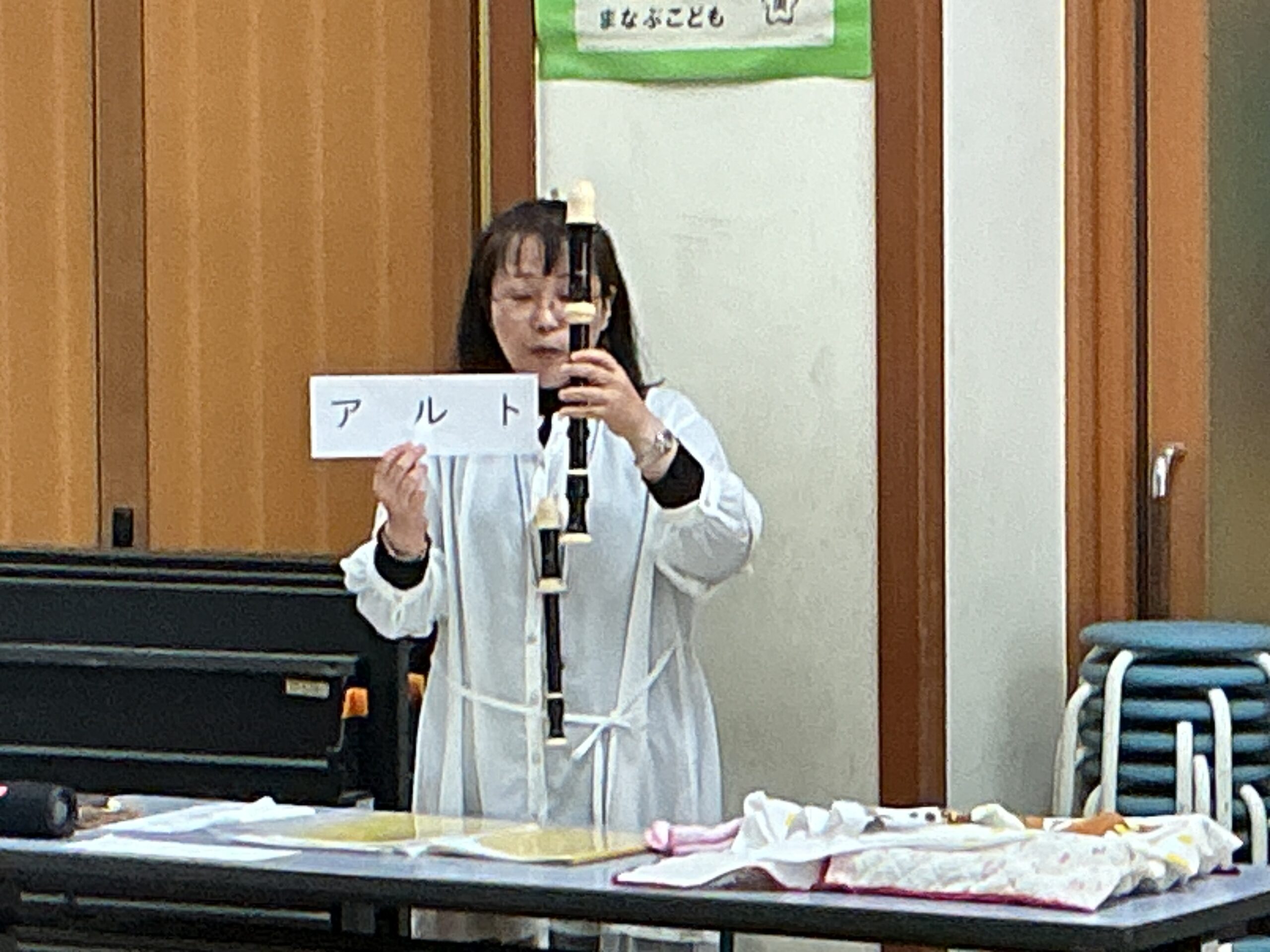 リコーダー講習会（３年生）