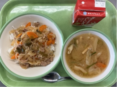 今日の給食（6月29日）