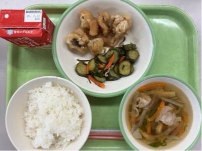 今日の給食（7月1日）