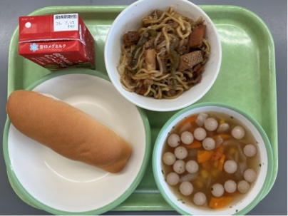今日の給食（7月3日）
