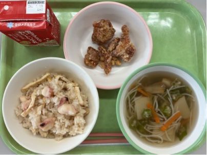 今日の給食（7月7日）