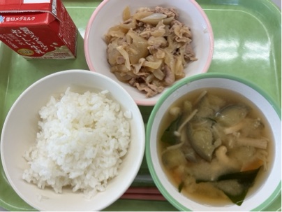 今日の給食（7月14日）