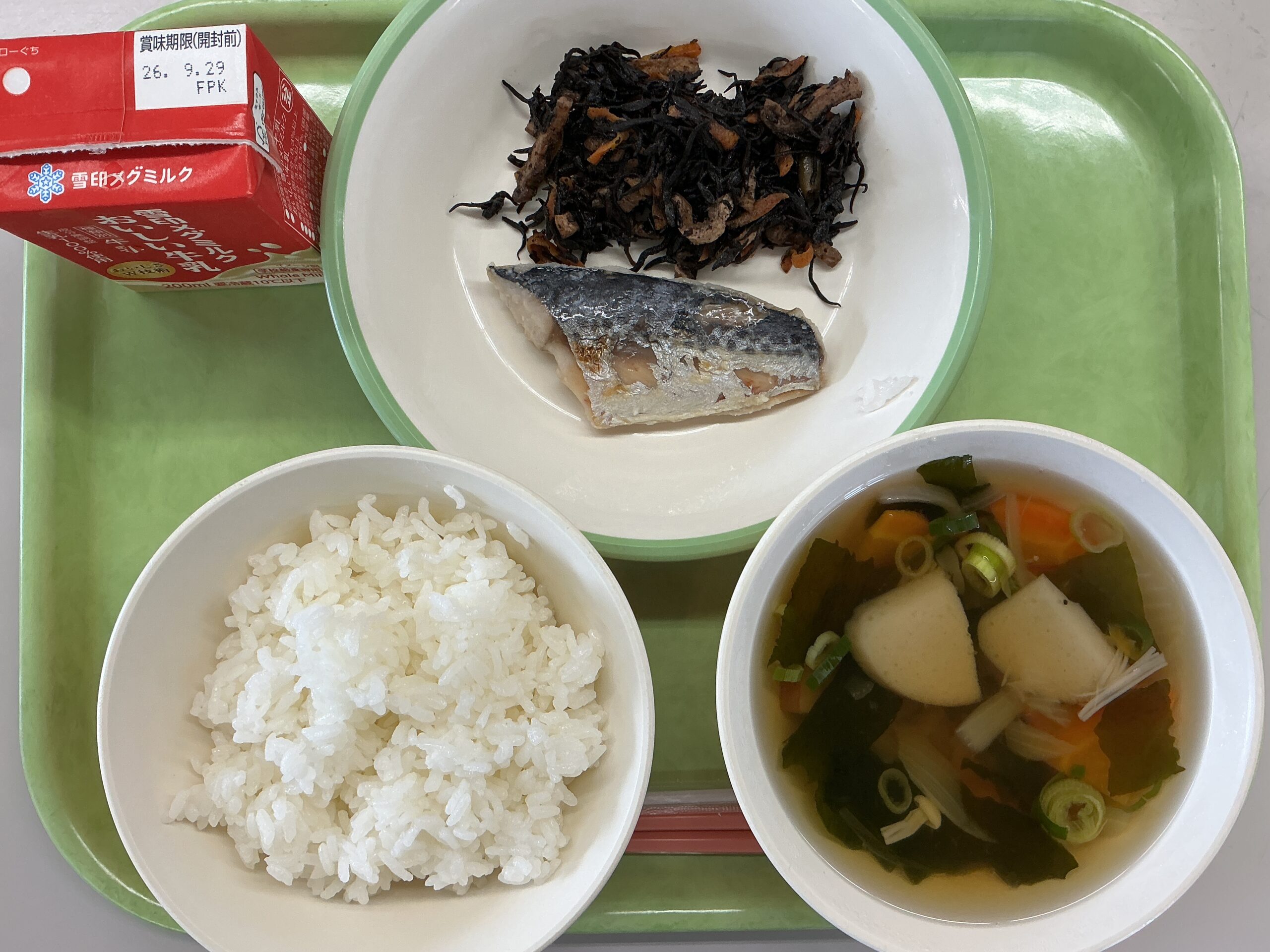今日の給食（9月17日）