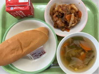 今日の給食(9月18日)