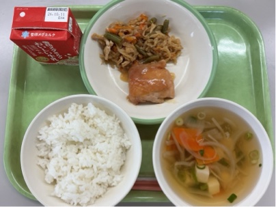 今日の給食（9月29日）