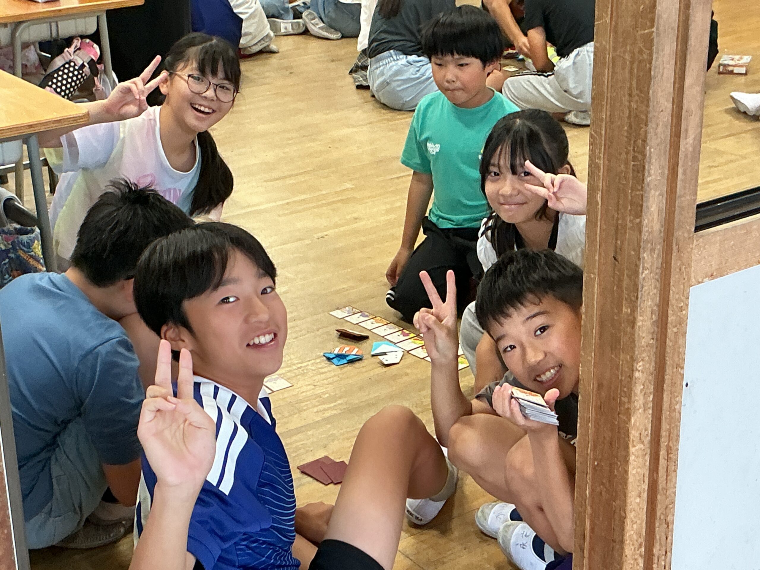 6年生とわかば学級との交流会
