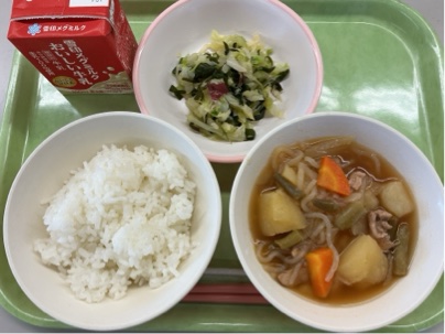 今日の給食(10月1日)