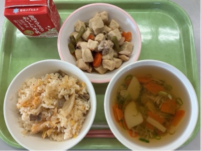 今日の給食（10月6日）