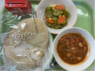 今日の給食（10月8日）